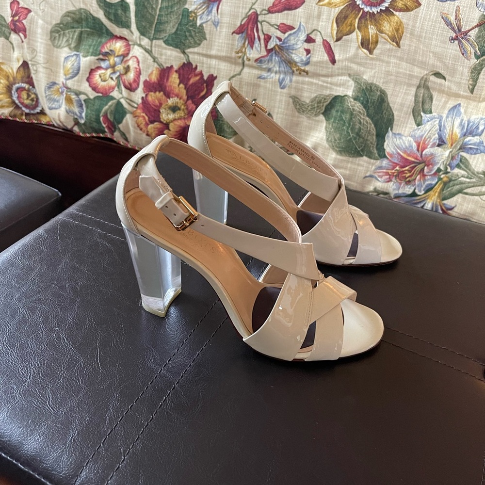 Talbots lucite heels